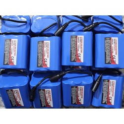 20.000mAH PİL 7.4V 8.4V BÜYÜK PİL 16 KONUM TEKNERE UYUMLU YÜKSEK KALİTELİ PİL