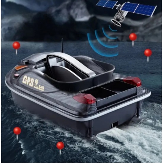 HJ817 GPS Model 10 Konum 650 Metre Oto Pilot Eve Dönüş Sabit Hız Otomotik Yem Bırakma Büyük Boy Akü Tipi Pille